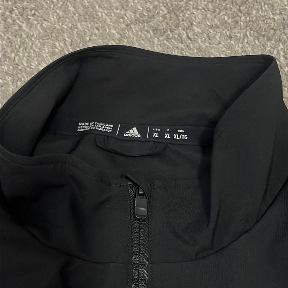 Black Adidas Men's Jacket - Picture 2 of 5